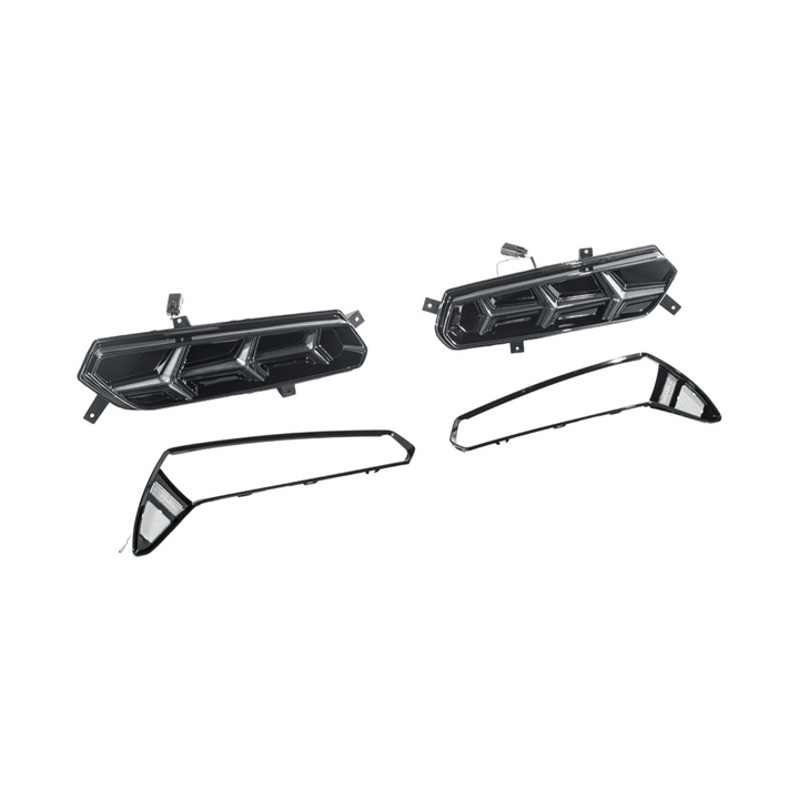 2014-2019 Chevrolet Corvette C7 Lambo Style Sequential LED Tail Lights