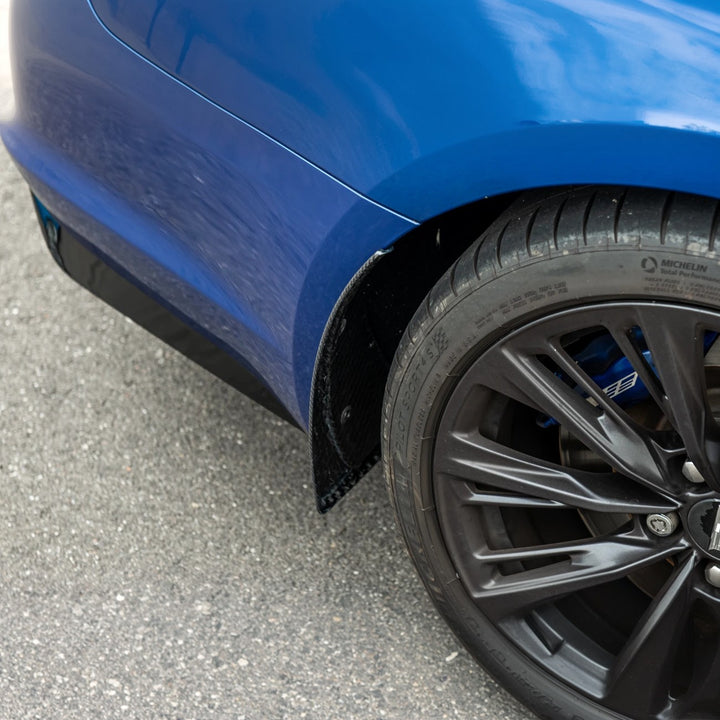 2020-Present Cadillac CT5 &amp; CT5-V Blackwing | Carbon Fiber Mud Flaps Splash Guards