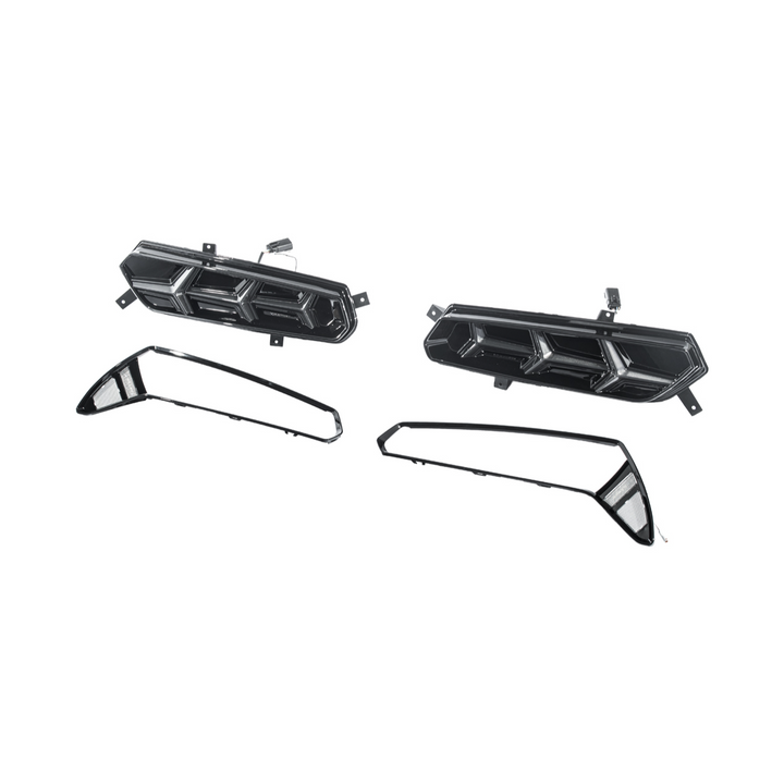2014-2019 Chevrolet Corvette C7 Lambo Style Sequential LED Tail Lights