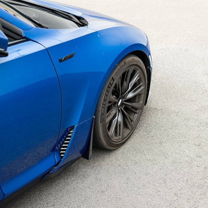 2020-Present Cadillac CT5 &amp; CT5-V Blackwing | Carbon Fiber Mud Flaps Splash Guards