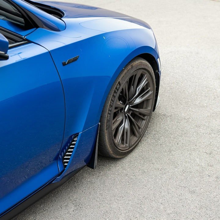2020-Present Cadillac CT5 &amp; CT5-V Blackwing | Carbon Fiber Mud Flaps Splash Guards