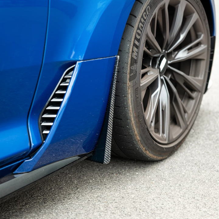 2020-Present Cadillac CT5 &amp; CT5-V Blackwing | Carbon Fiber Mud Flaps Splash Guards