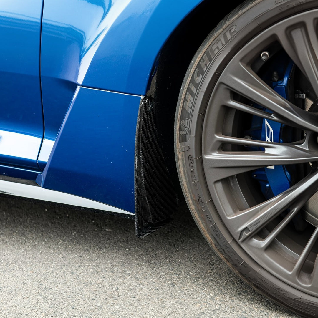 2020-Present Cadillac CT5 &amp; CT5-V Blackwing | Carbon Fiber Mud Flaps Splash Guards