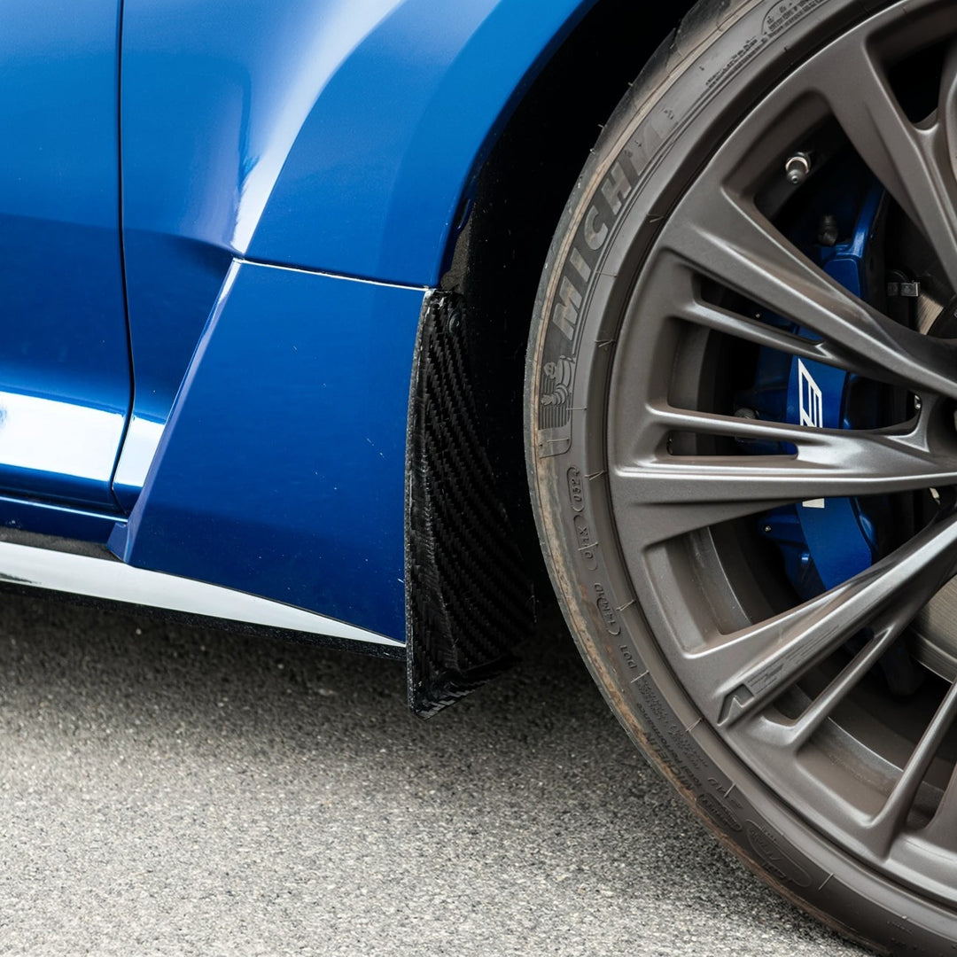 2020-Present Cadillac CT5 &amp; CT5-V Blackwing | Carbon Fiber Mud Flaps Splash Guards
