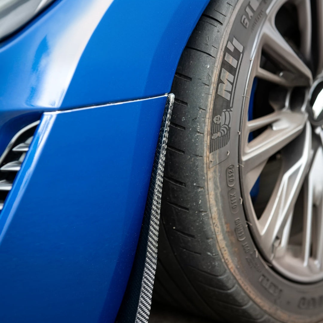 2020-Present Cadillac CT5 &amp; CT5-V Blackwing | Carbon Fiber Mud Flaps Splash Guards