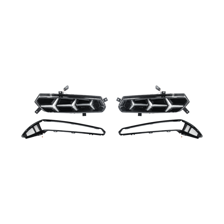 2014-2019 Chevrolet Corvette C7 Lambo Style Sequential LED Tail Lights