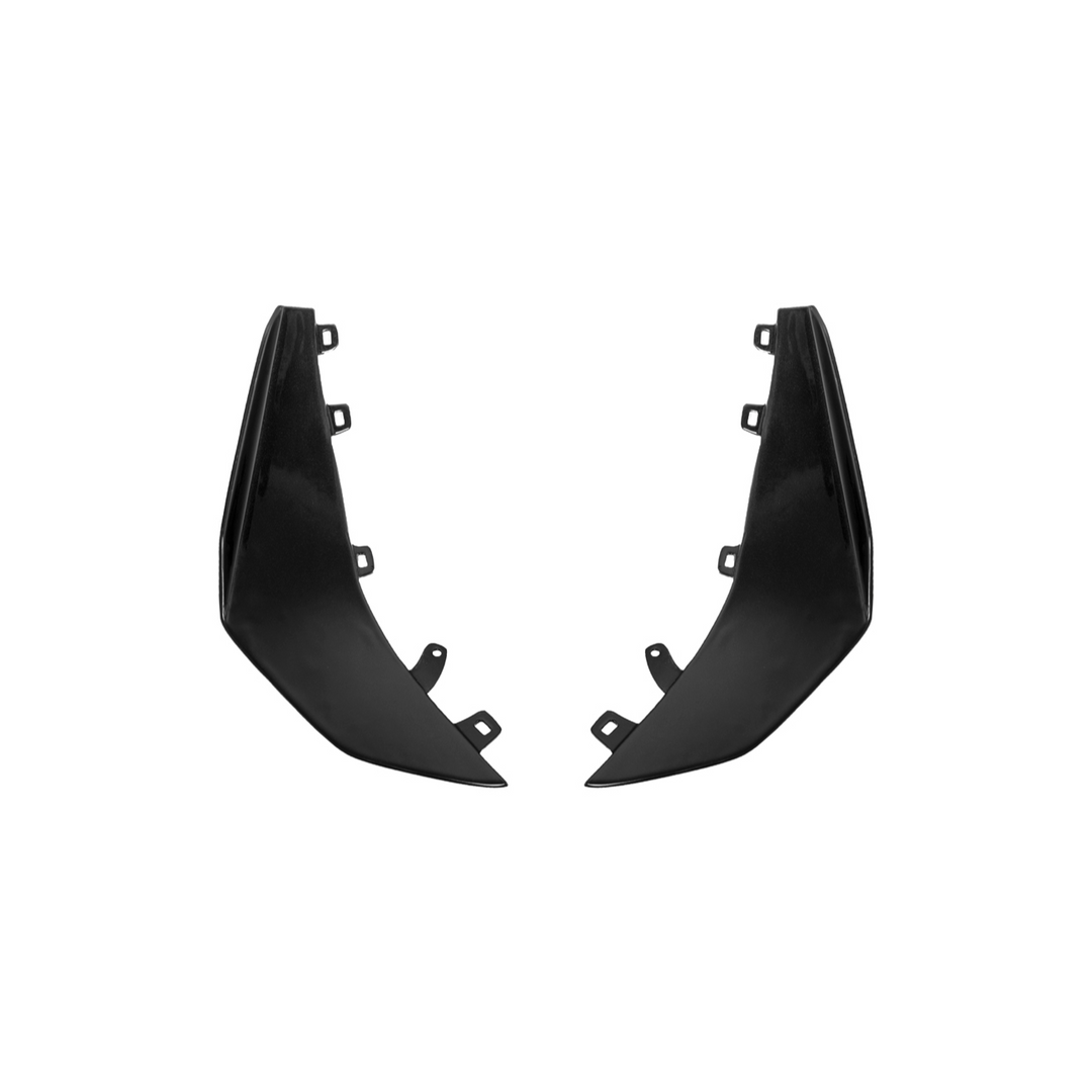 Corvette C8 Carbon Fiber Front Bumper Side Canards