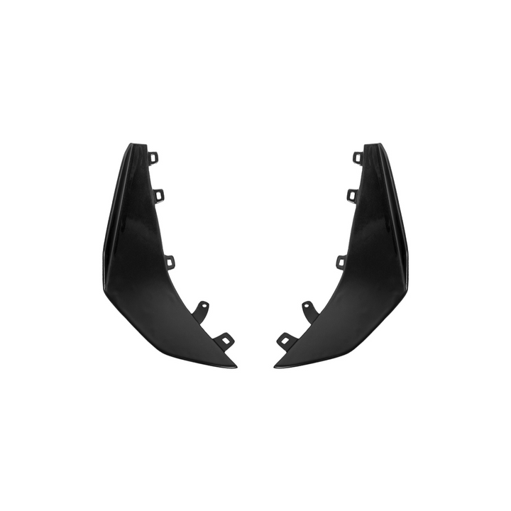 Corvette C8 Carbon Fiber Front Bumper Side Canards