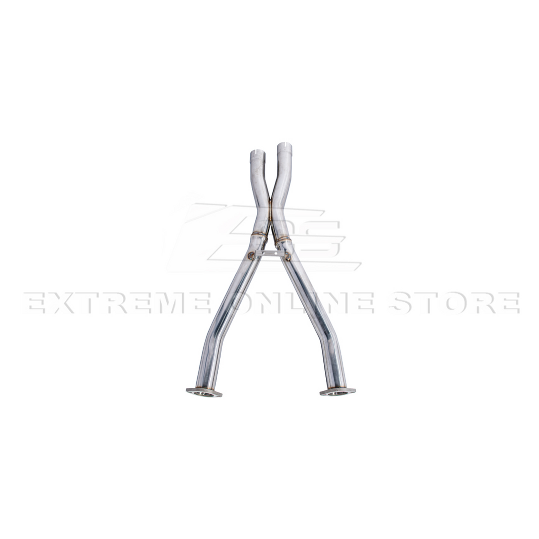 1997-04 Chevrolet Corvette C5 | T-304 Stainless Steel 2.5" X Mid Pipe Exhaust