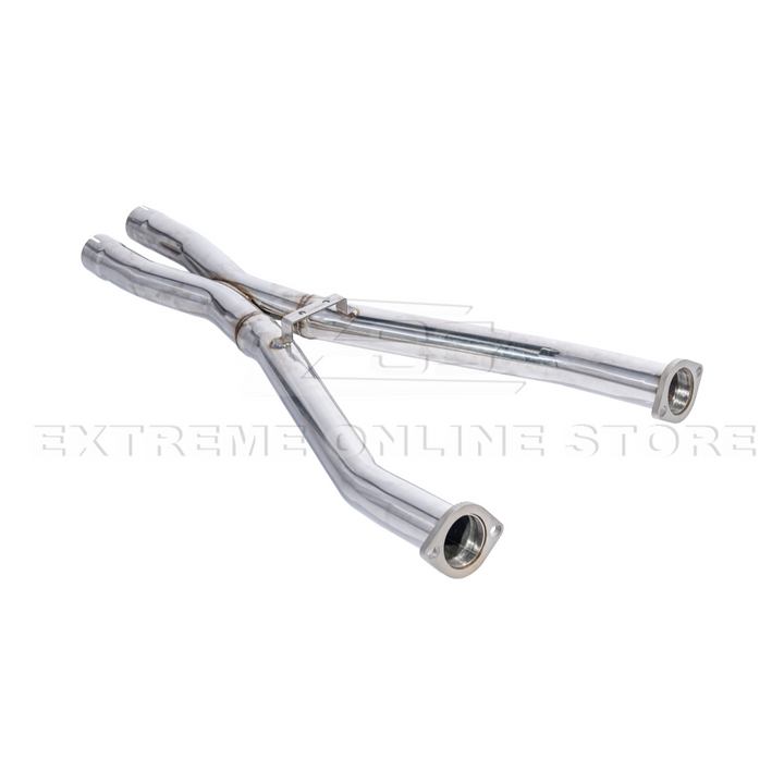 1997-04 Chevrolet Corvette C5 | T-304 Stainless Steel 2.5" X Mid Pipe Exhaust