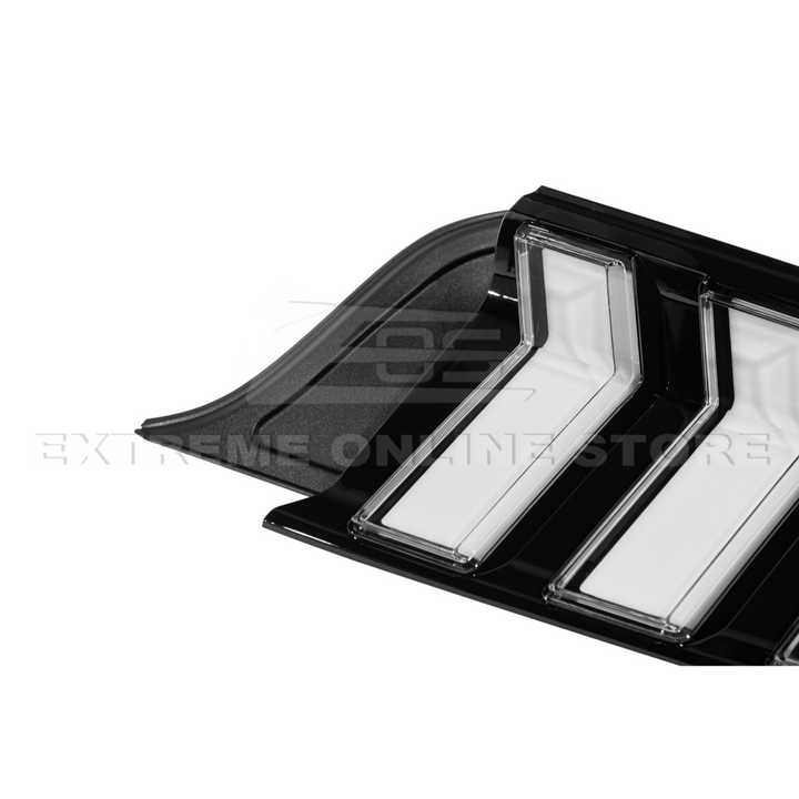 2015-23 Ford Mustang EURO RGB Sequential Signal LED XB Clear Rear Taillight