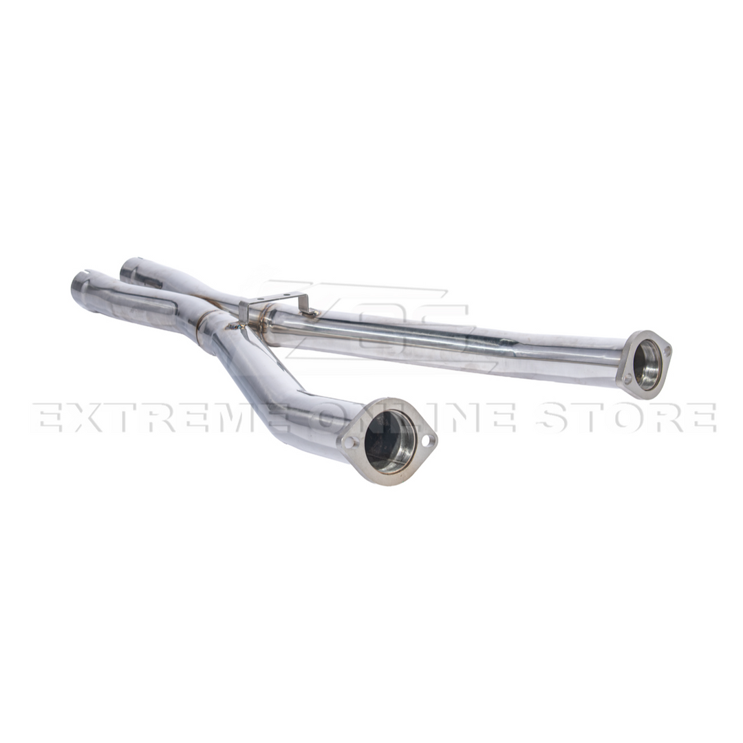 1997-04 Chevrolet Corvette C5 | T-304 Stainless Steel 2.5" X Mid Pipe Exhaust