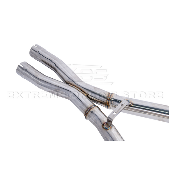 1997-04 Chevrolet Corvette C5 | T-304 Stainless Steel 2.5" X Mid Pipe Exhaust