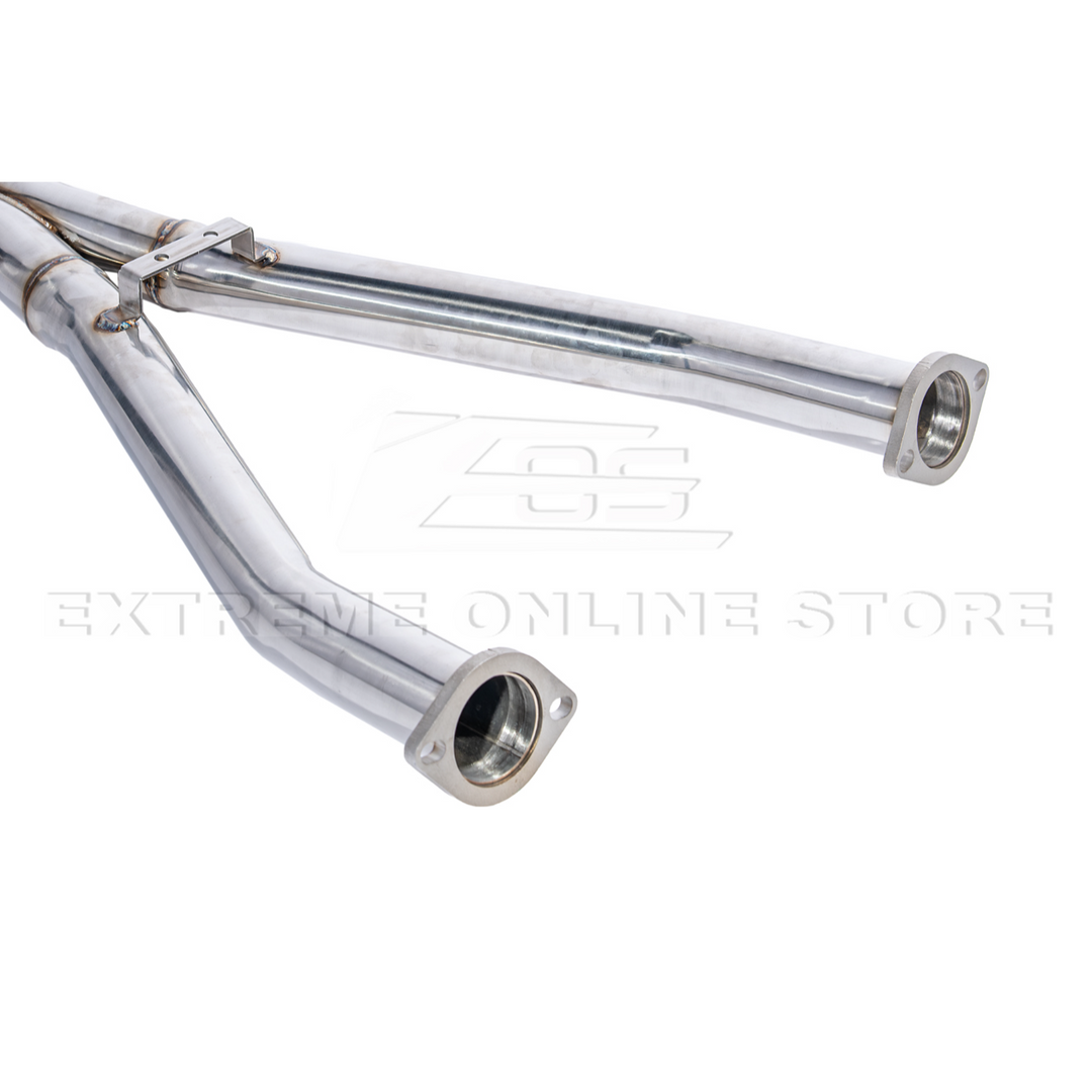 1997-04 Chevrolet Corvette C5 | T-304 Stainless Steel 2.5" X Mid Pipe Exhaust