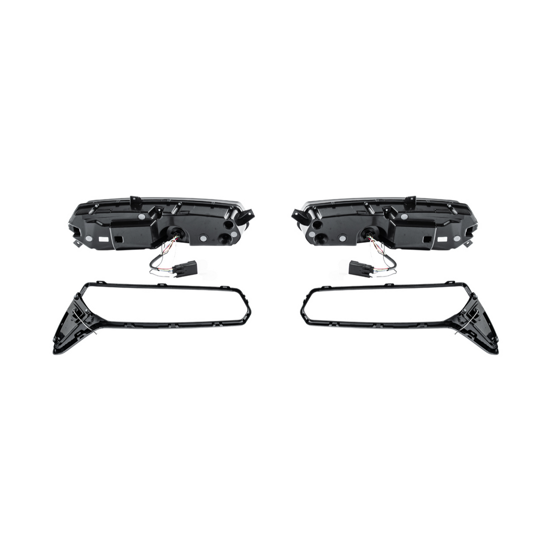 2014-2019 Chevrolet Corvette C7 Lambo Style Sequential LED Tail Lights