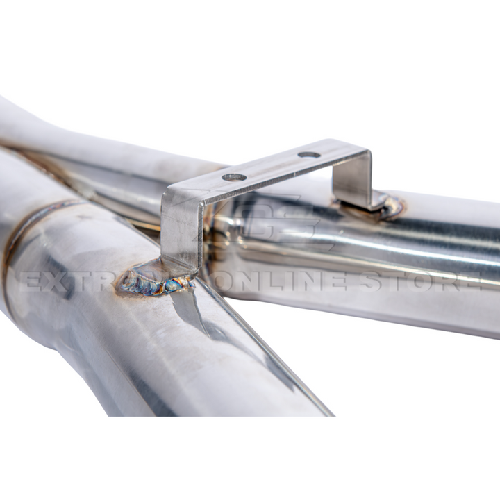 1997-04 Chevrolet Corvette C5 | T-304 Stainless Steel 2.5" X Mid Pipe Exhaust