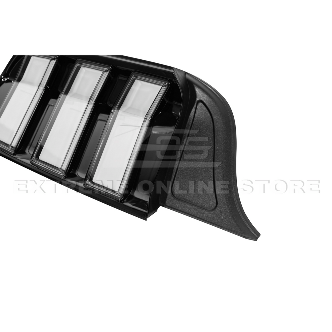 2015-23 Ford Mustang EURO RGB Sequential Signal LED XB Clear Rear Taillight
