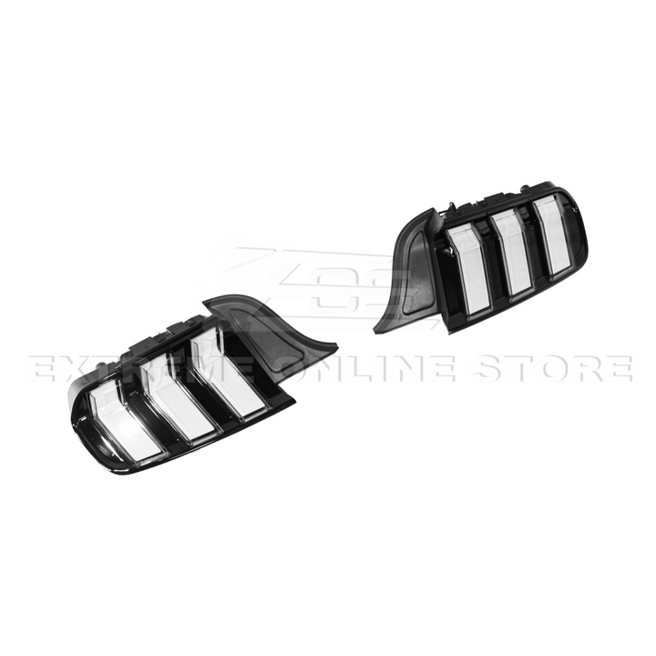 2015-23 Ford Mustang EURO RGB Sequential Signal LED XB Clear Rear Taillight