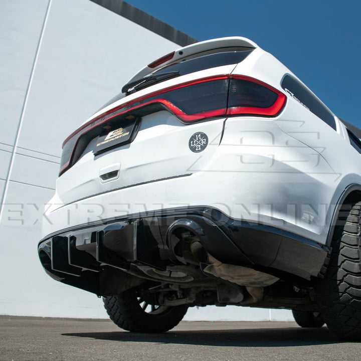 2014-Up Dodge Durango Track Package Rear Dual Tips Diffuser