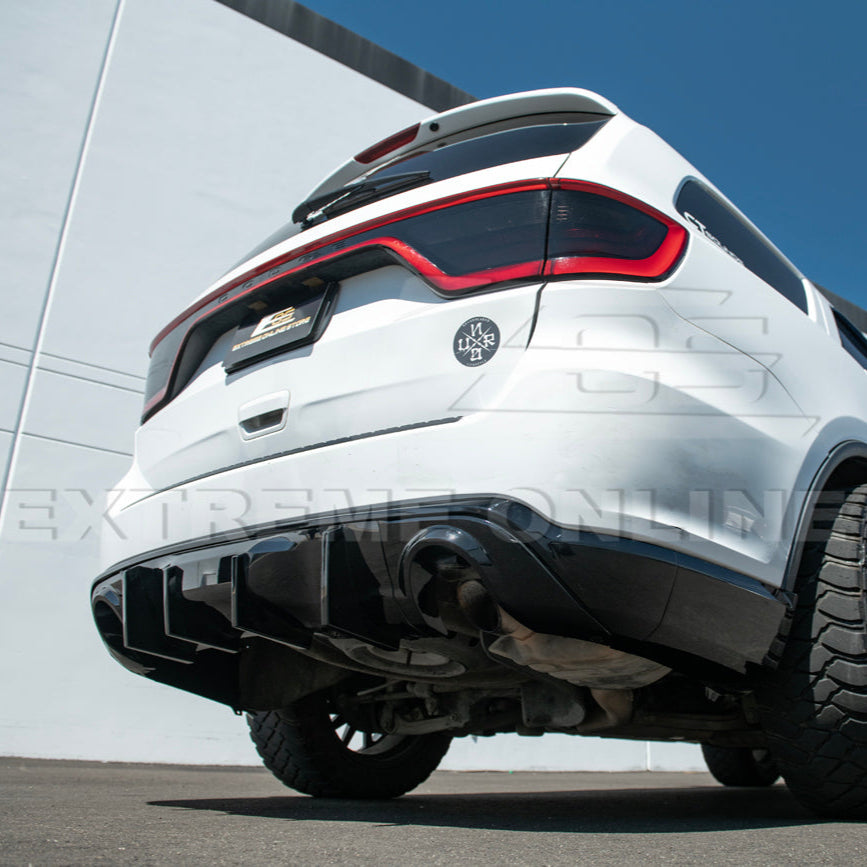 2014-Up Dodge Durango Track Package Rear Dual Tips Diffuser