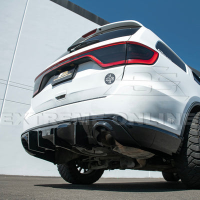 2014-Up Dodge Durango Track Package Rear Dual Tips Diffuser