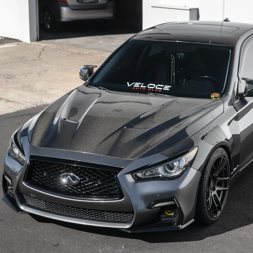 2014-Up Infiniti Q50 Front Vented Hood