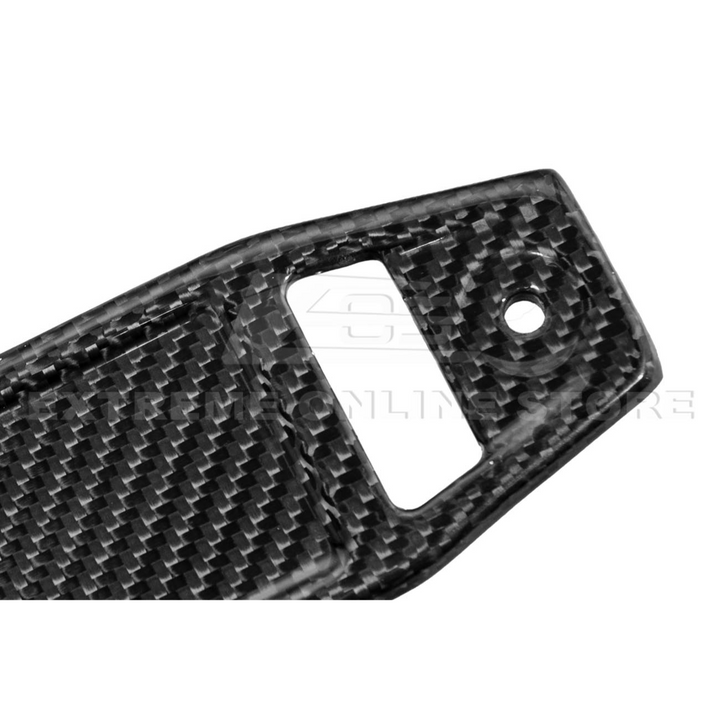 Corvette C8 Z06 DRY CARBON FIBER Engine Bay Builder Plaque