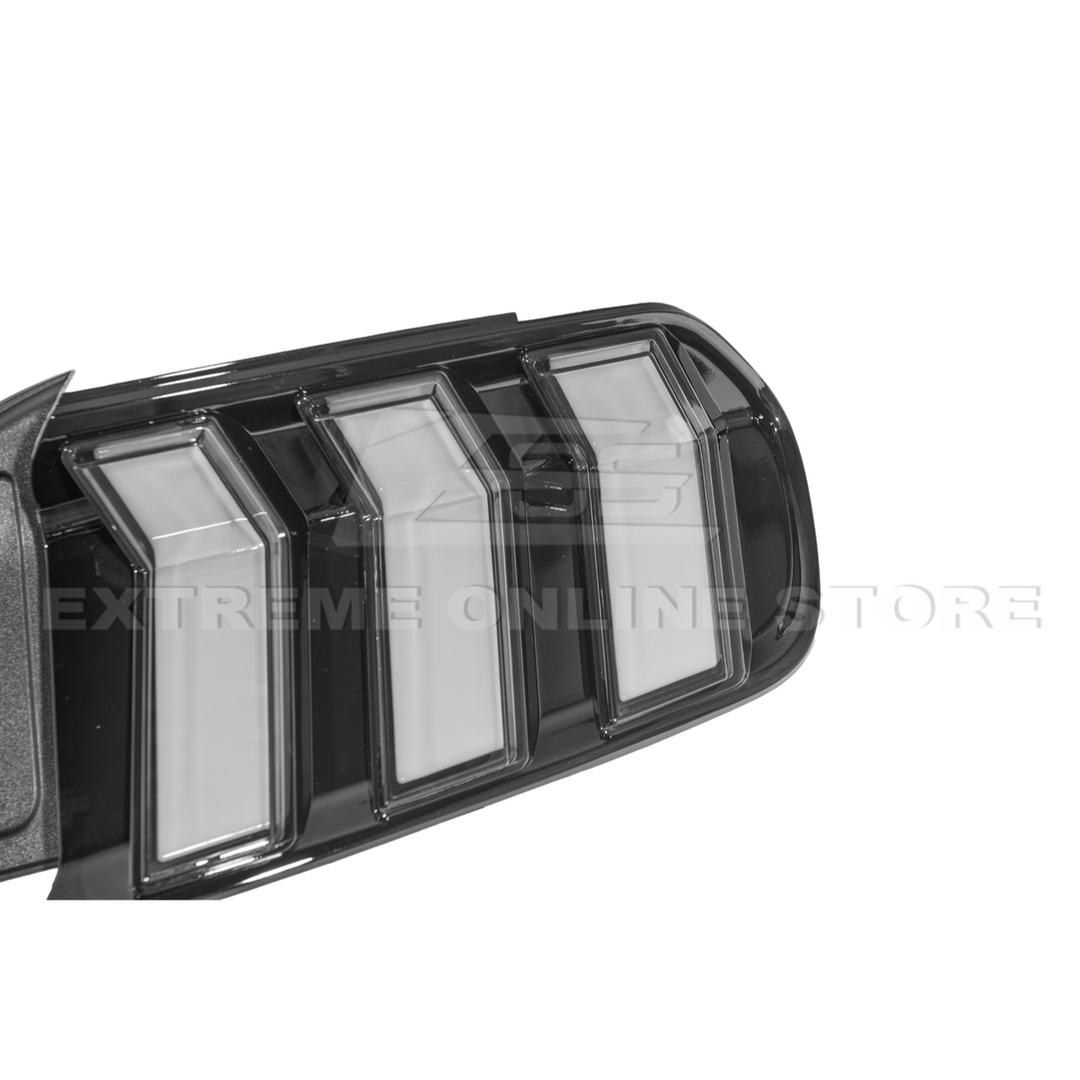 2015-23 Ford Mustang EURO RGB Sequential Signal LED XB Clear Rear Taillight