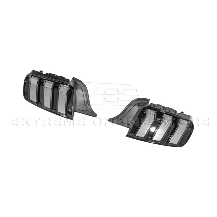2015-23 Ford Mustang EURO RGB Sequential Signal LED XB Clear Rear Taillight