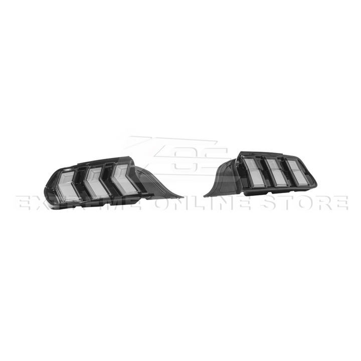 2015-23 Ford Mustang EURO RGB Sequential Signal LED XB Clear Rear Taillight