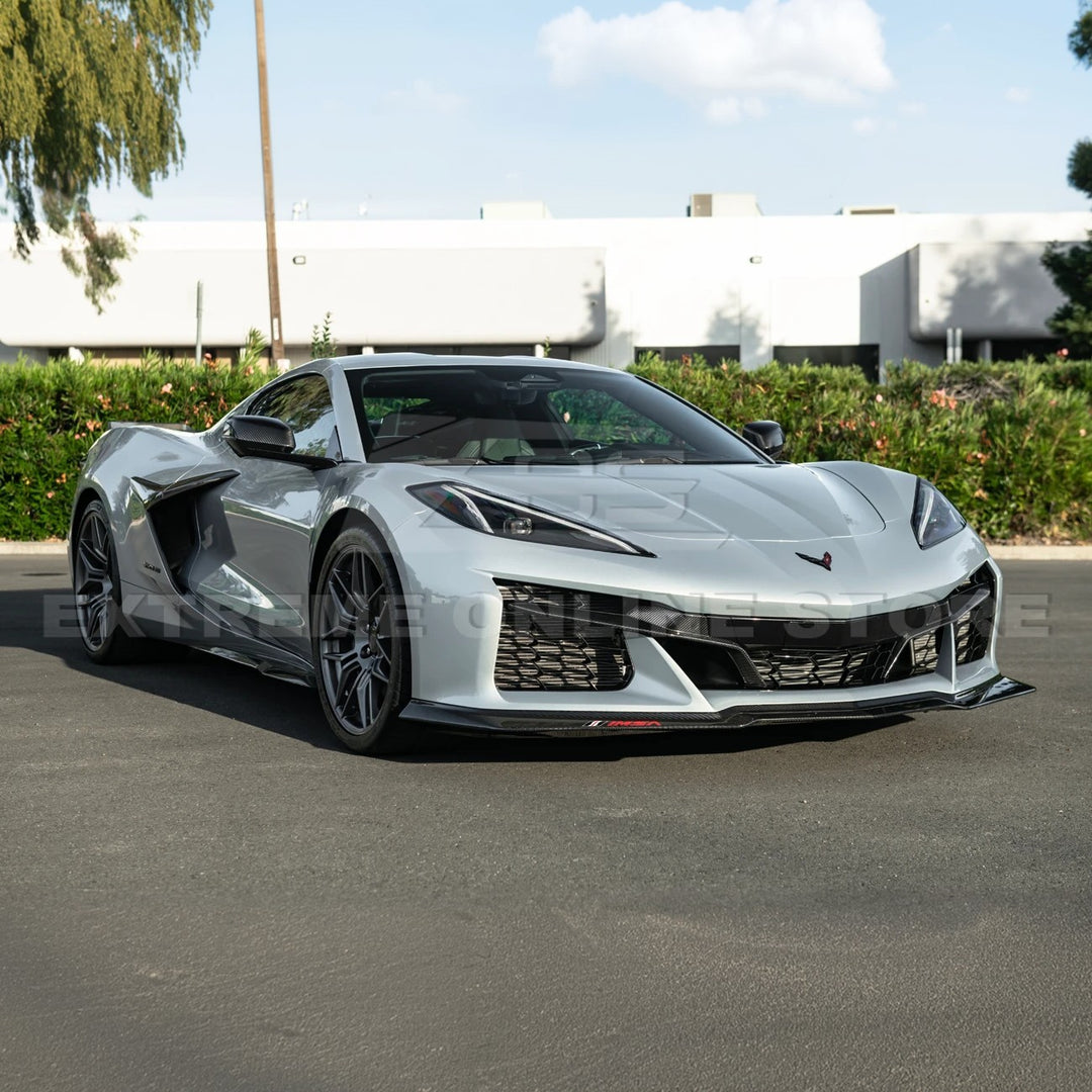 Chevrolet Corvette C8 Z06 DRY CARBON FIBER Front Grille Insert