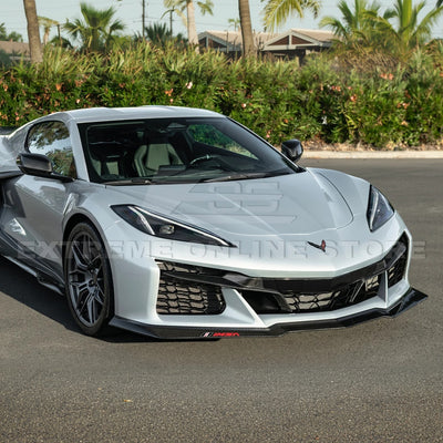 Chevrolet Corvette C8 Z06 DRY CARBON FIBER Front Grille Insert