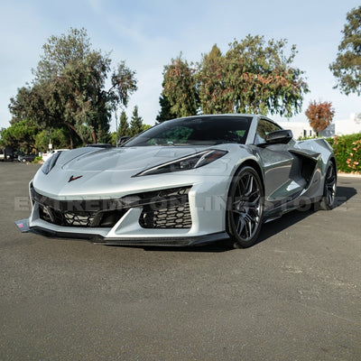 Chevrolet Corvette C8 Z06 DRY CARBON FIBER Front Grille Insert