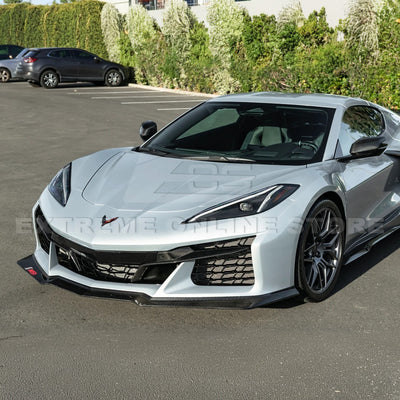 Chevrolet Corvette C8 Z06 DRY CARBON FIBER Front Grille Insert