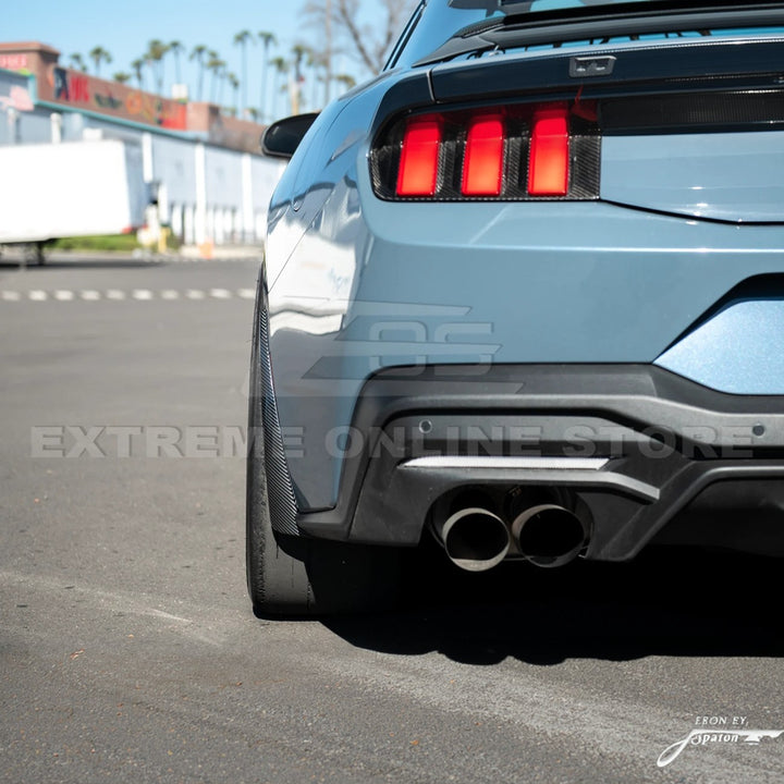 2024+ Ford Mustang Dry Carbon Fiber Mud Flap