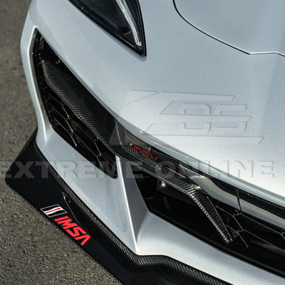 Chevrolet Corvette C8 Z06 DRY CARBON FIBER Front Grille Insert