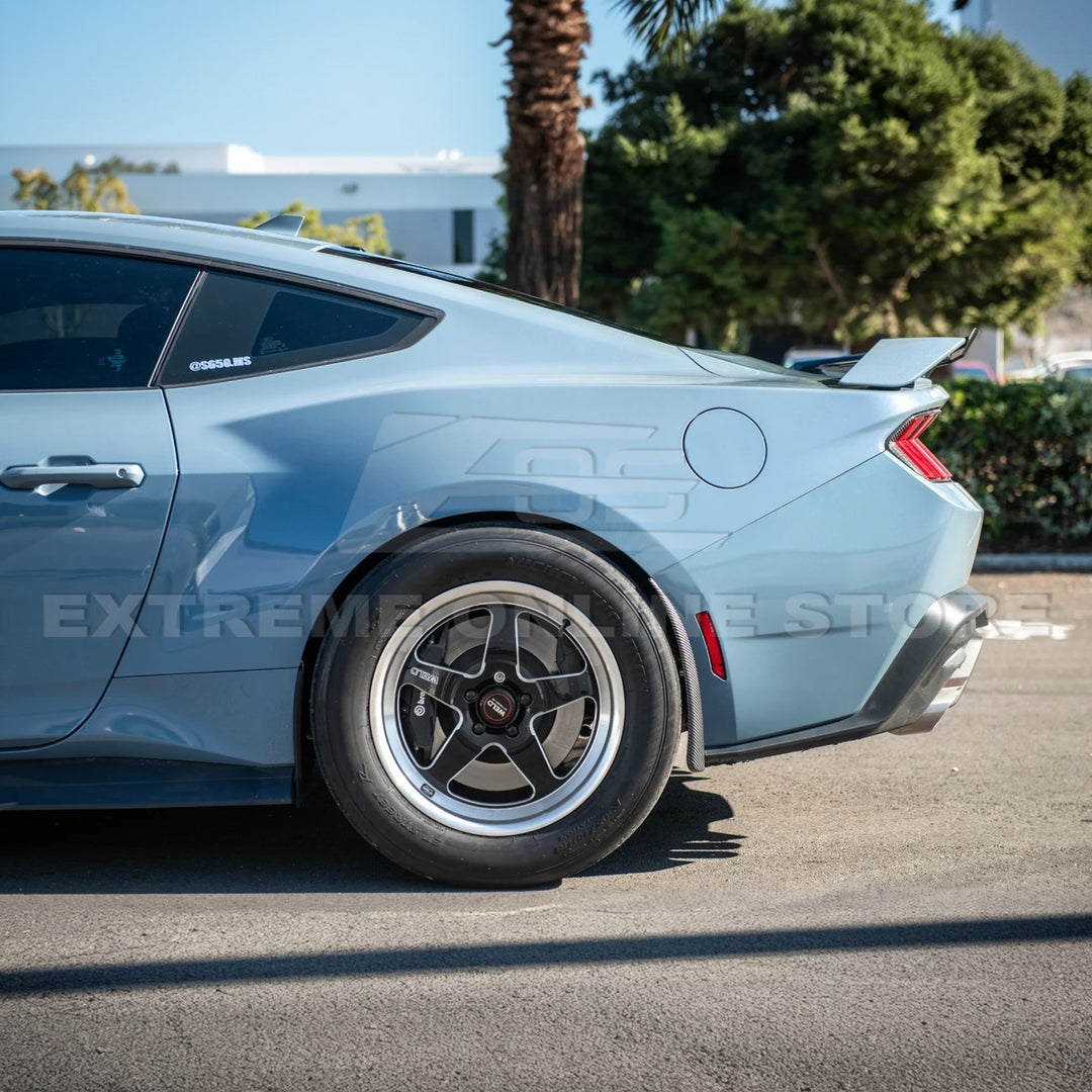 2024+ Ford Mustang Dry Carbon Fiber Mud Flap