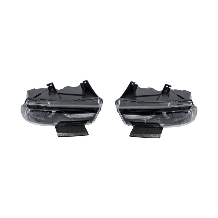 2011-2014 Dodge Charger Facelift Style Sequential LED DRL Projector Headlights