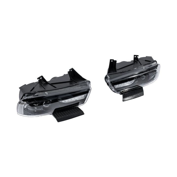 2011-2014 Dodge Charger Facelift Style Sequential LED DRL Projector Headlights