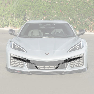 Chevrolet Corvette C8 Z06 DRY CARBON FIBER Front Grille Insert