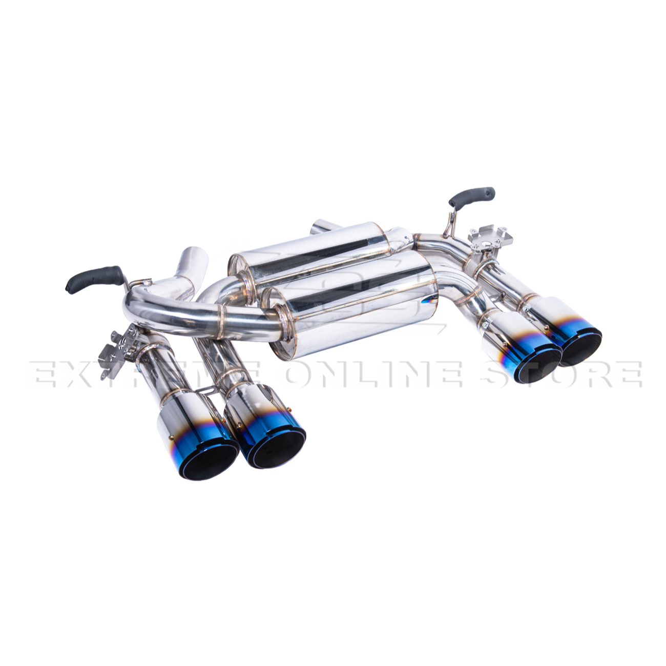2015-20 BMW F80 M3 F82 M4 | 2.5" Piping w/ 3.5 " Quad Tips Axle Back Exhaust