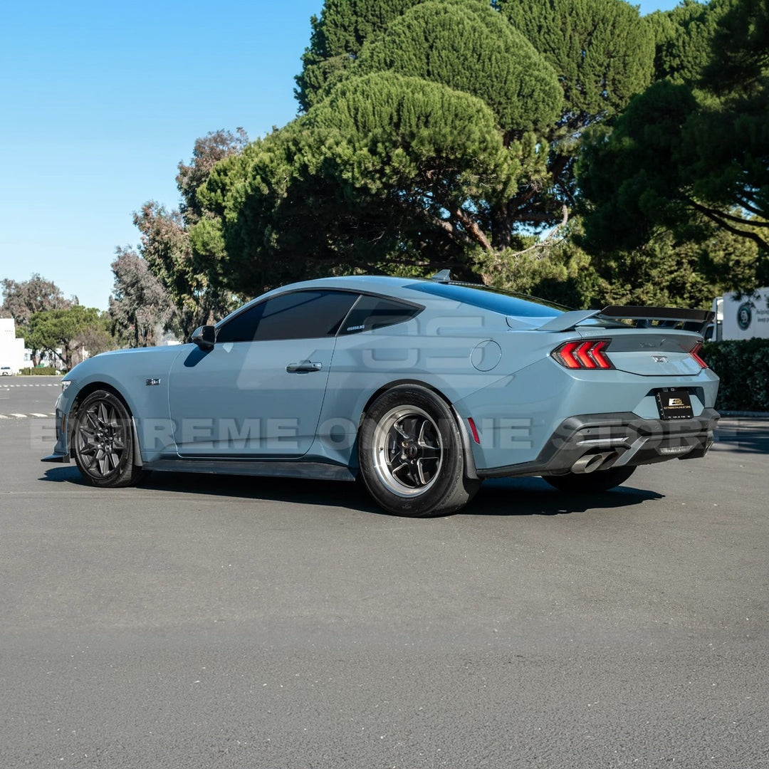 2024+ Ford Mustang Dry Carbon Fiber Mud Flap