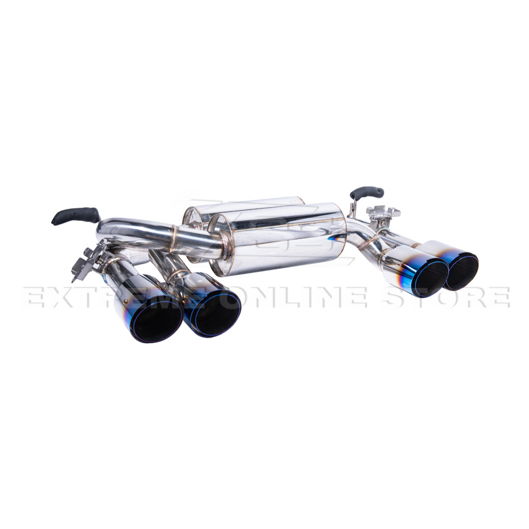 2015-20 BMW F80 M3 F82 M4 | 2.5" Piping w/ 3.5 " Quad Tips Axle Back Exhaust