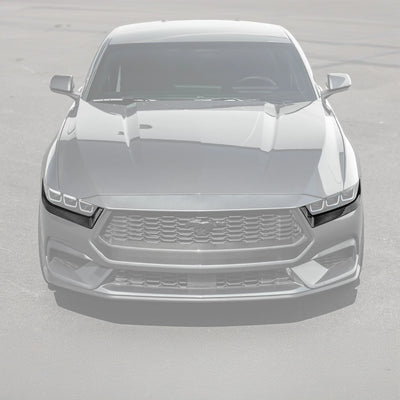 2024-Up Ford Mustang Headlight Eyebrow Trim Cover Pair