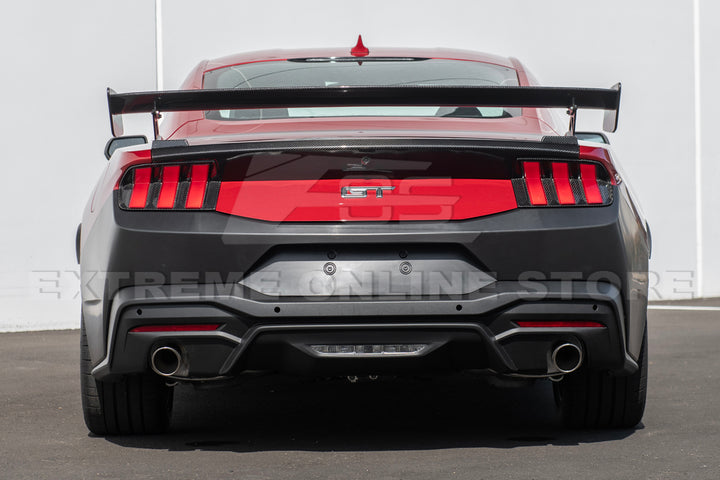 2024+ Ford Mustang Primed Black Rear Bumper Cover