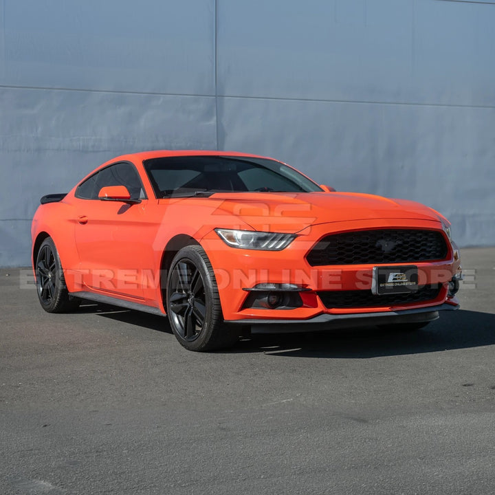 2015-17 Ford Mustang DRY CARBON FIBER Front Bumper Fog Light Eyebrow Trim Pair
