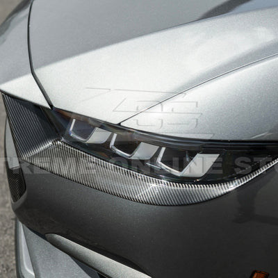 2024-Up Ford Mustang Headlight Eyebrow Trim Cover Pair