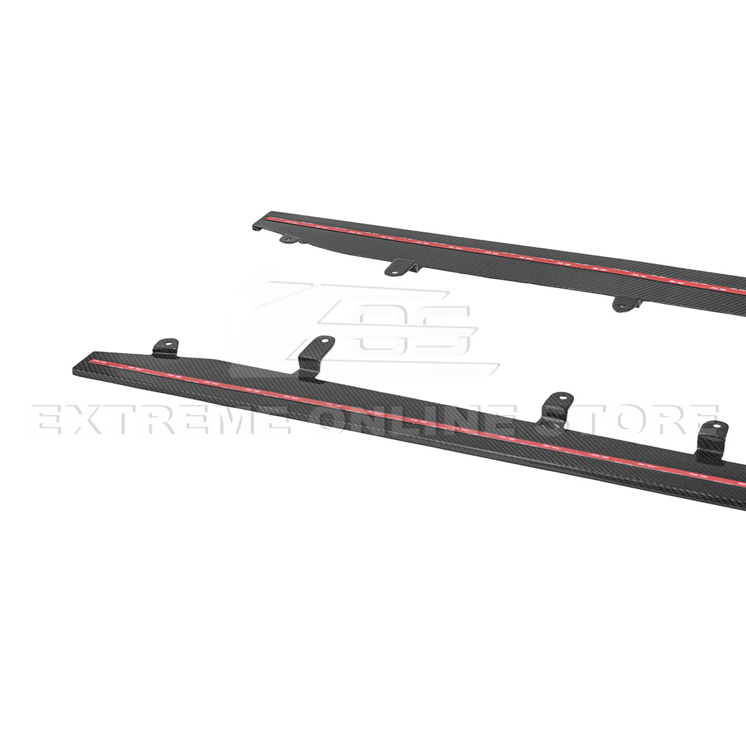 2023-Up BMW G87 M2 | TR Style Dry CARBON FIBER Side Skirts Rocker Panel Extension