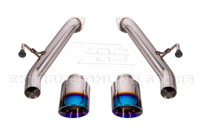 2023-Present Nissan 400Z RZ34 Stainless Steel Muffler Delete Axle Back Dual Tips Exhaust