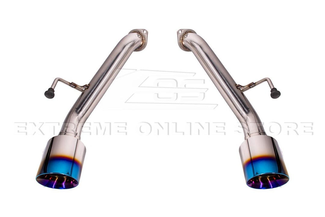 2023-Present Nissan 400Z RZ34 Stainless Steel Muffler Delete Axle Back Dual Tips Exhaust